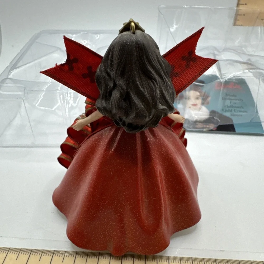 Hallmark Keepsake Holiday Barbie 1997 Ornament Red Gown 5th in Series QXI6212